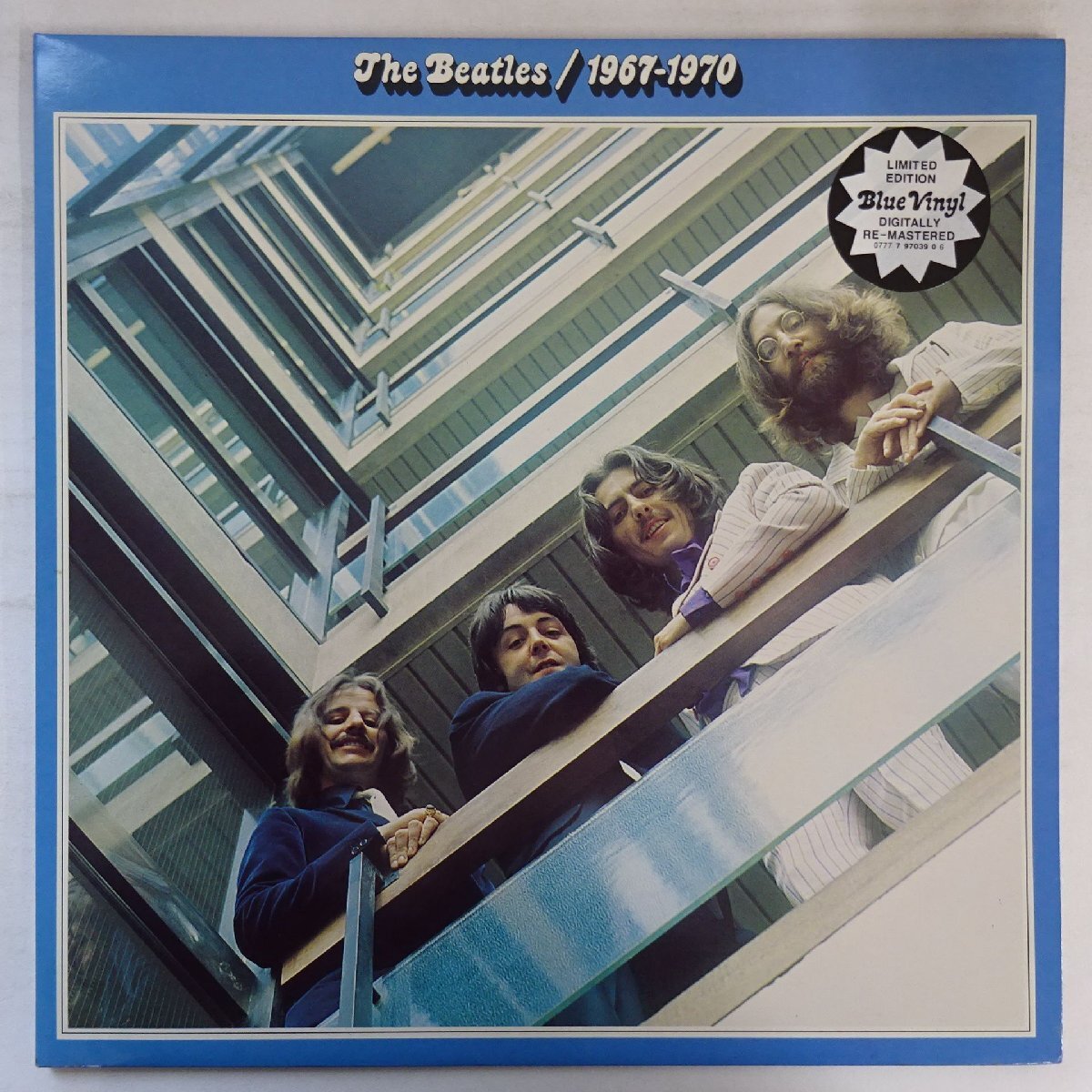 11245625;【UK盤/限定プレス/Blue Vinyl/見開き/2LP】The Beatles / 1967-1970拍卖