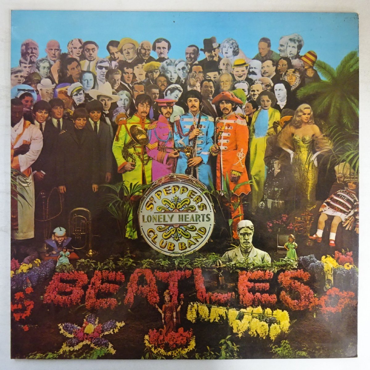 11245687;【国内盤/Odeon/赤盤/見開き】The Beatles / Sgt. Pepper's Lonely Hearts Club Band拍卖