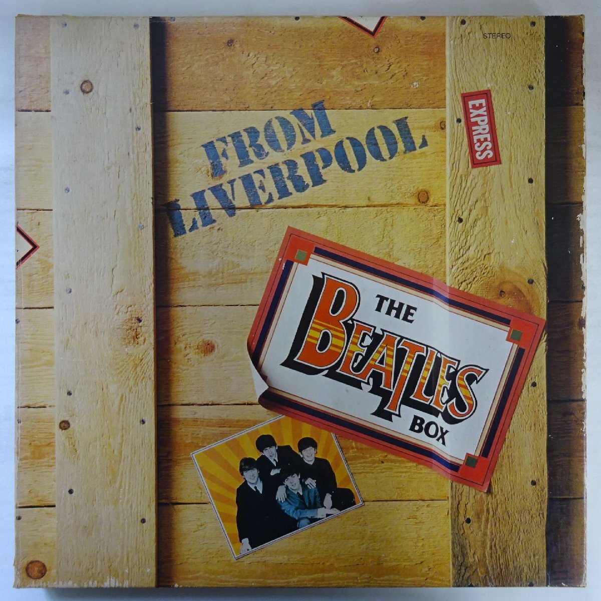 11245671;【ほぼ美盤/国内盤/ブックレット付き/8LP BOX】The Beatles / From Liverpool - The Beatles Box リヴァプールより愛を込めて拍卖