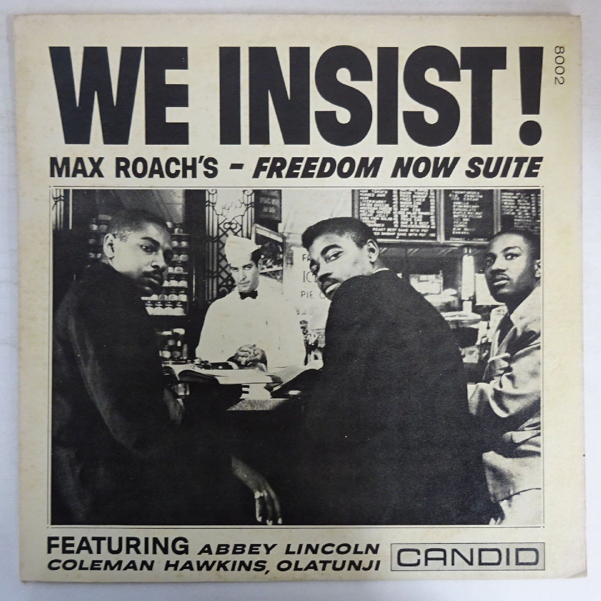 11245569;【国内盤/Candid】Max Roach / We Insist! Max Roach's Freedom Now Suite拍卖