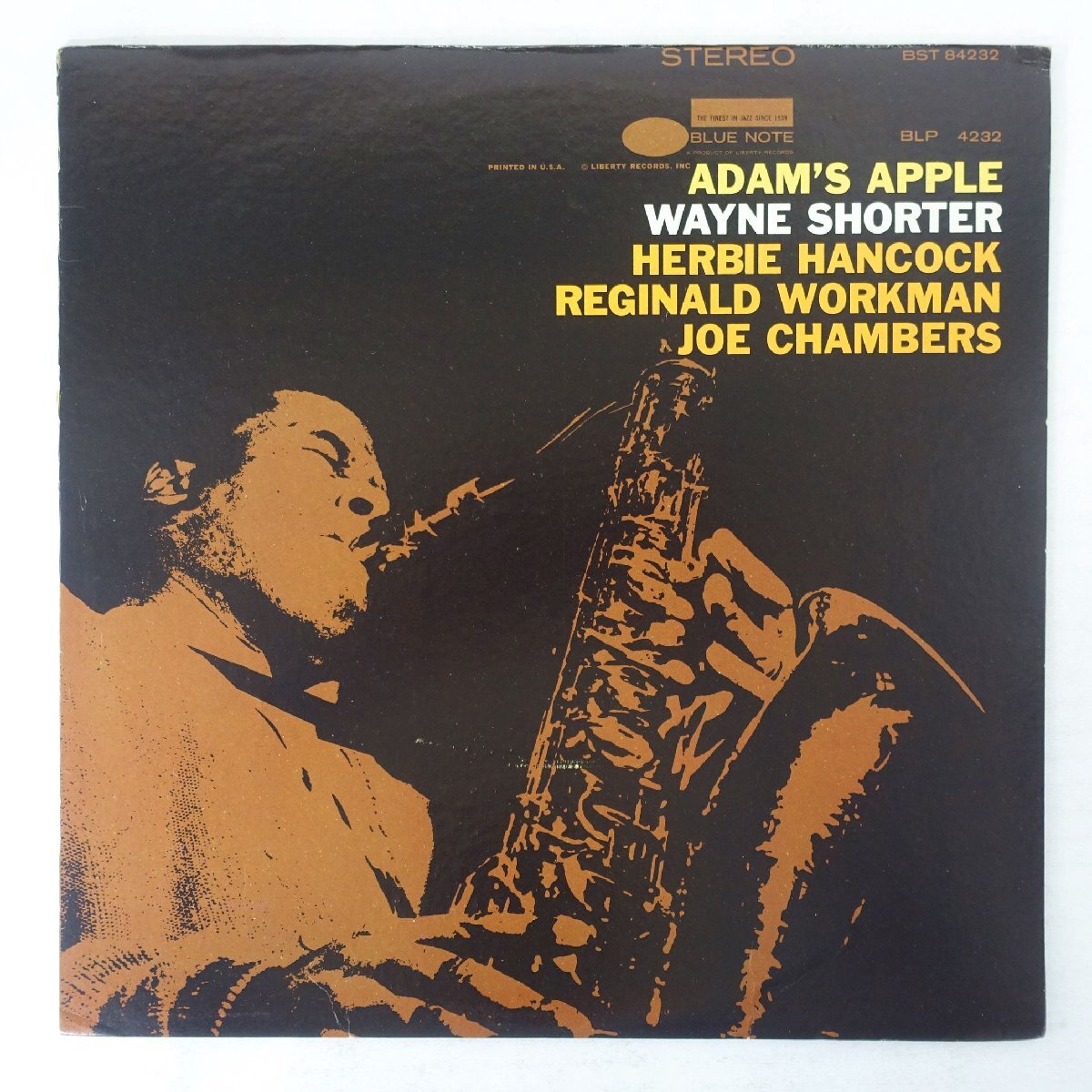 14059793;【US盤/BLUE NOTE/VAN GELDER刻印】Wayne Shorter / Adam's Apple拍卖