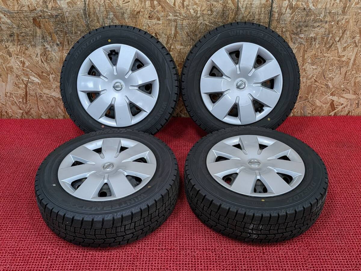 2024年製 ダンロップ DUNLOP WINTERMAXX WM02 175/65R14 スチールホイール 14×5J PCD100 4H 売切!!拍卖