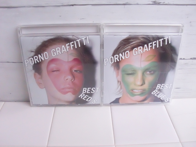 ポルノグラフィティ 〇● PORNO GRAFFITTI BEST BLUE’S CD PORNO GRAFFITTI BEST RED’S CD●〇 ベスト アルバム CD拍卖