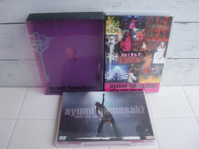 浜崎あゆみ 〇● ayumi hamasaki SRENA TOUR 2005 A ~MY STORY~ 3DVD ●〇 3枚組 ライブ MC DVD拍卖