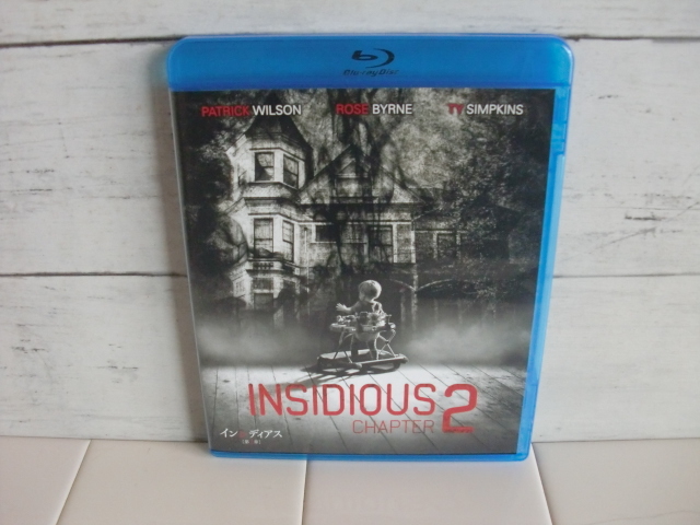 ジェームズ・ワン 〇● インシディアス 第2章 Blu-ray ●〇 INSIDIOUS CHAPTER 2 ブルーレイ パトリック・ウィルソン ローズ・バーン拍卖