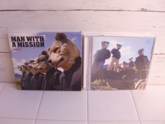 MAN WITH A MISSION 〇● WELCOME TO THE NEWWORLD standard edition CD ●〇 ミニアルバム CD マン・ウイズ・ア・ミッション拍卖