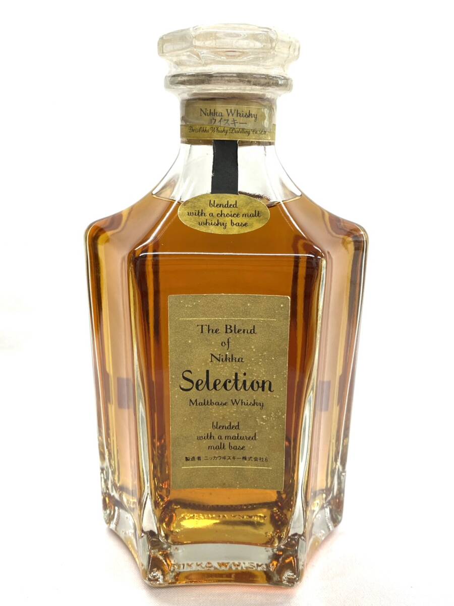 2904 W0710-66【1円スタート】 Nikka ニッカ The Blend of Nikka Selection セレクション 660ml 45% ウイスキー 未開栓拍卖