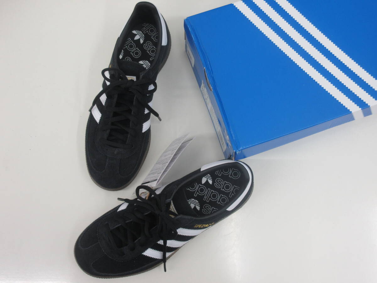 未使用品 adidas アディダス HANDBALL SPEZIAL ハンドボール スペツィアル DB3021 24.5cm ブラック スニーカー ローカット拍卖