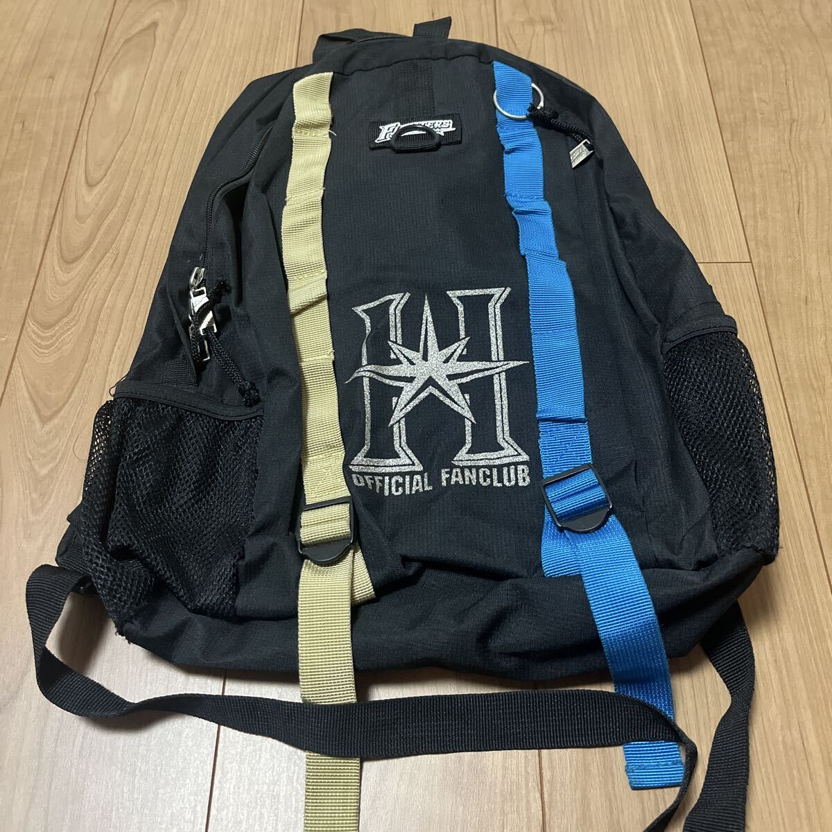 【1円スタート】希少 レア 北海道日本ハムファイターズ リュックサック ブラック オフィシャルファンクラブ限定拍卖