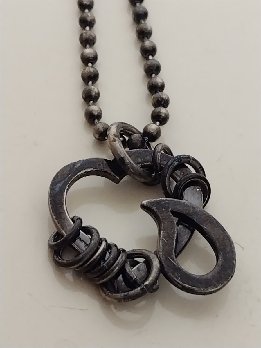 03ナンバーナインハート涙ネックレスシルバーnumbernine正規品拍卖