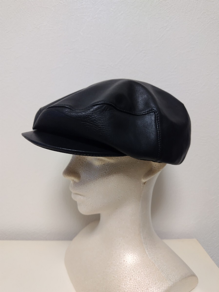 00awナンバーナインレザーキャスケットハンチングnumbernine redisun期拍卖