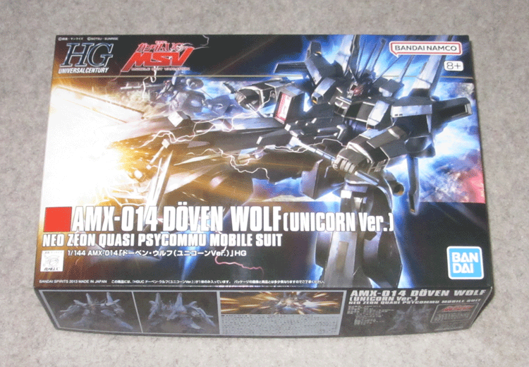 新品◆ HG 1/144 ドーベン・ウルフ ユニコーンVer. AMX-014 ◆ 機動戦士ガンダムUC ◆ バンダイスピリッツ ◆拍卖