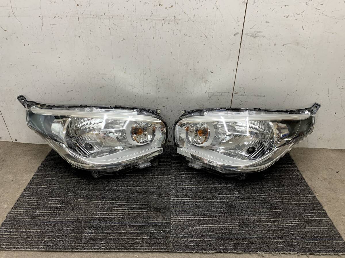 日産 DAYZ デイズ B21W ヘッドライト 左右 セット ハロゲン ヘッドライト 左 右 電動レベライザー 光軸 STANLEY W1047 B11W拍卖