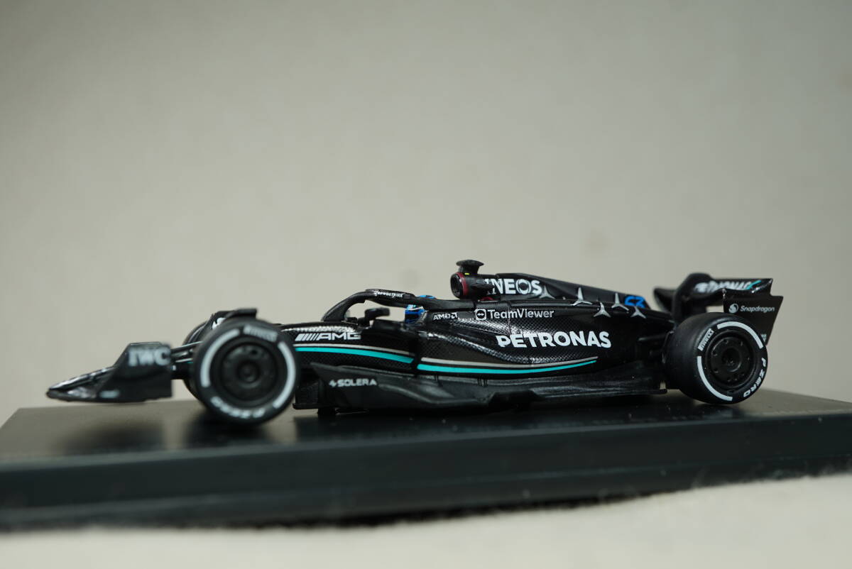 1/64 ラッセル spark Mercedes AMG F1 W14 E Performance #63 Russell 2023 メルセデス パフォーマンス petronas ペトロナス拍卖
