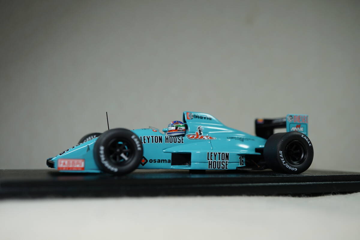 1/43 タバコデカール加工 カぺリ 初表彰台 ベルギー spark March 881 LEYTON HOUSE #16 Capelli 1988 Belgium 3rd レイトンハウス マーチ拍卖