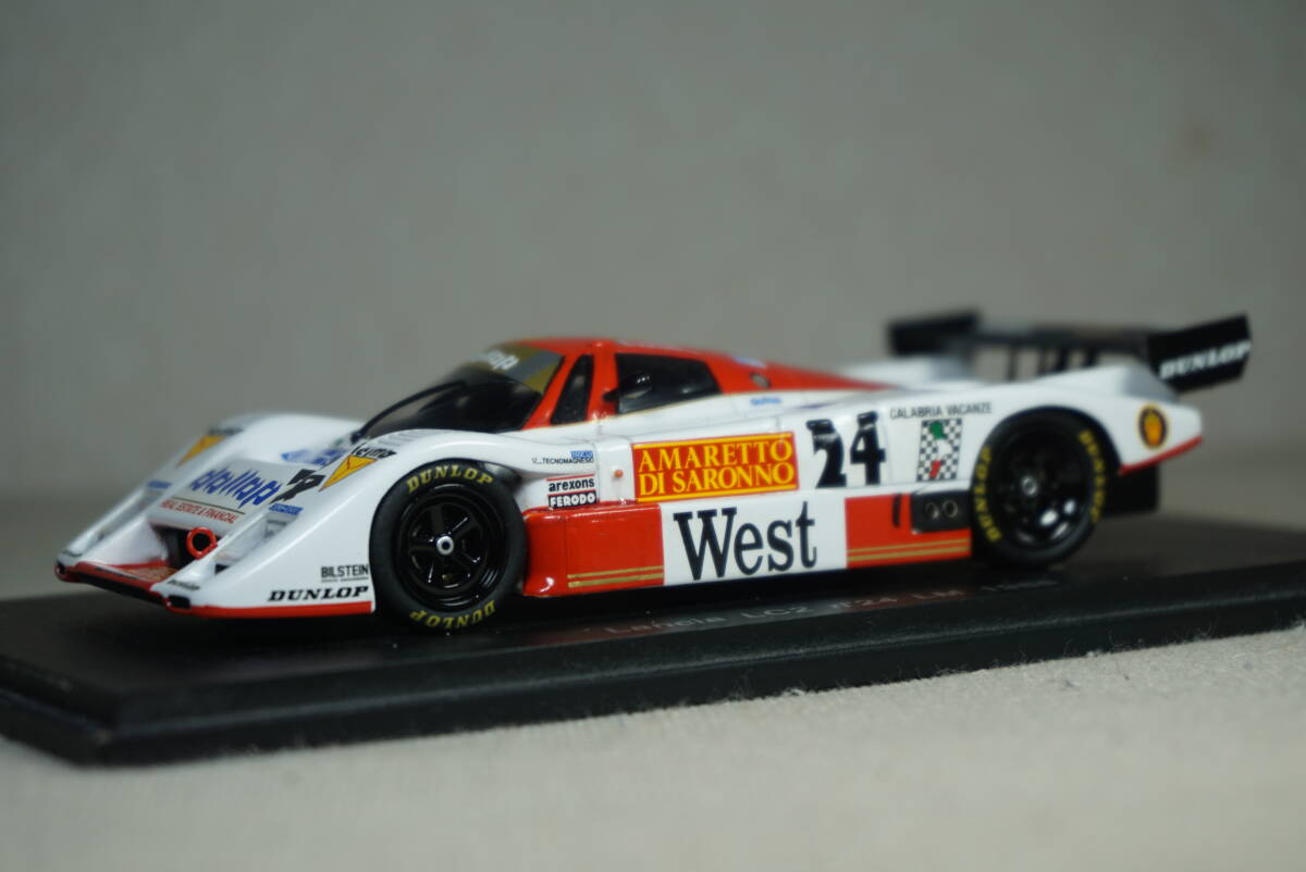 1/43 タバコデカール加工 ルマン spark Lancia LC2 #24 1988 Le Mans 24h ランチア dallara ダラーラ ドロップ WEST ドーロップ ウェスト拍卖
