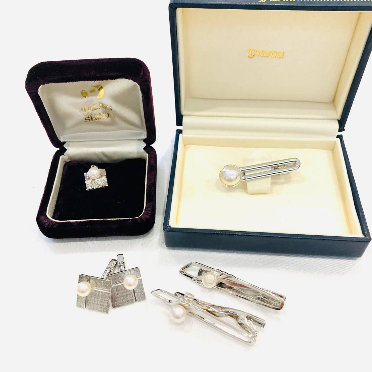 1円~★【5点】パール アクセサリー おまとめ 大量セット 本真珠 メンズ シルバー MIKIMOTO ミキモト TASAKI タサキ Y2505-63拍卖
