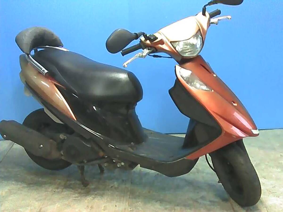 SUZUKI アドレスV125G 赤 格安提供車 エンジン始動動画 半額配送キャンペーン 期間限定価格 現状渡し諸経費¥0- 横浜 P-Yard 045-507-6300拍卖