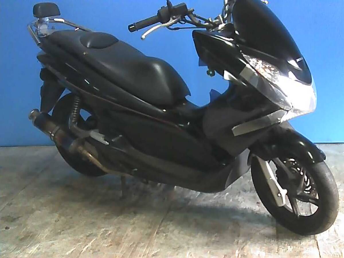 HONDA PCX150 黒 エンジン始動動画 自賠責保険で乗れます 半額配送キャンペーン 期間限定 現状渡し諸経費¥0- 横浜 P-Yard 045-507-6300拍卖