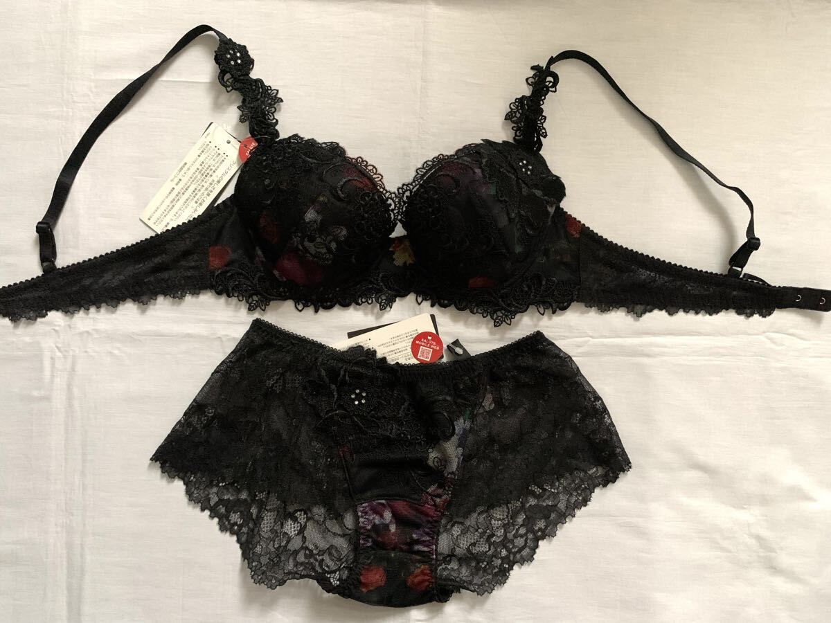 最終処分SALE!サルート 【ミラーローズ】 BL ブラC75&ボーイL ワコール 新品タグ付き拍卖