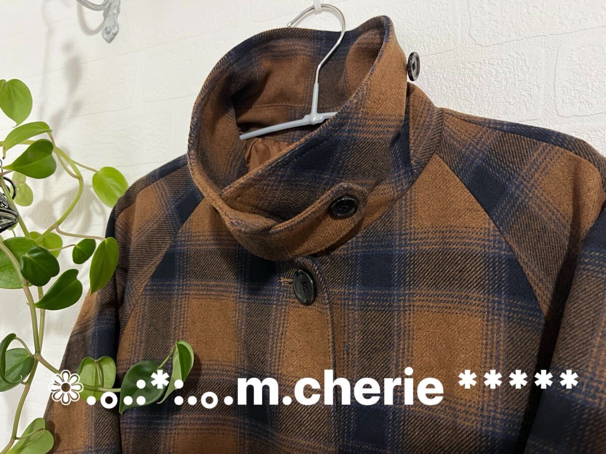 秋冬 GUチェックバルカラーコート拍卖