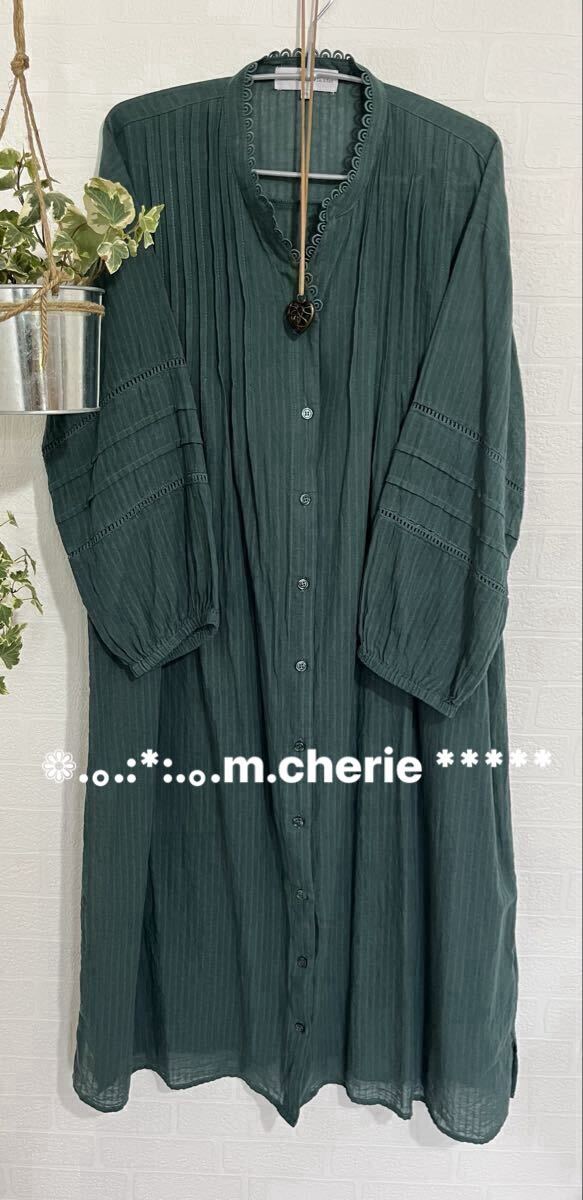 season reason グリーンロングワンピース拍卖