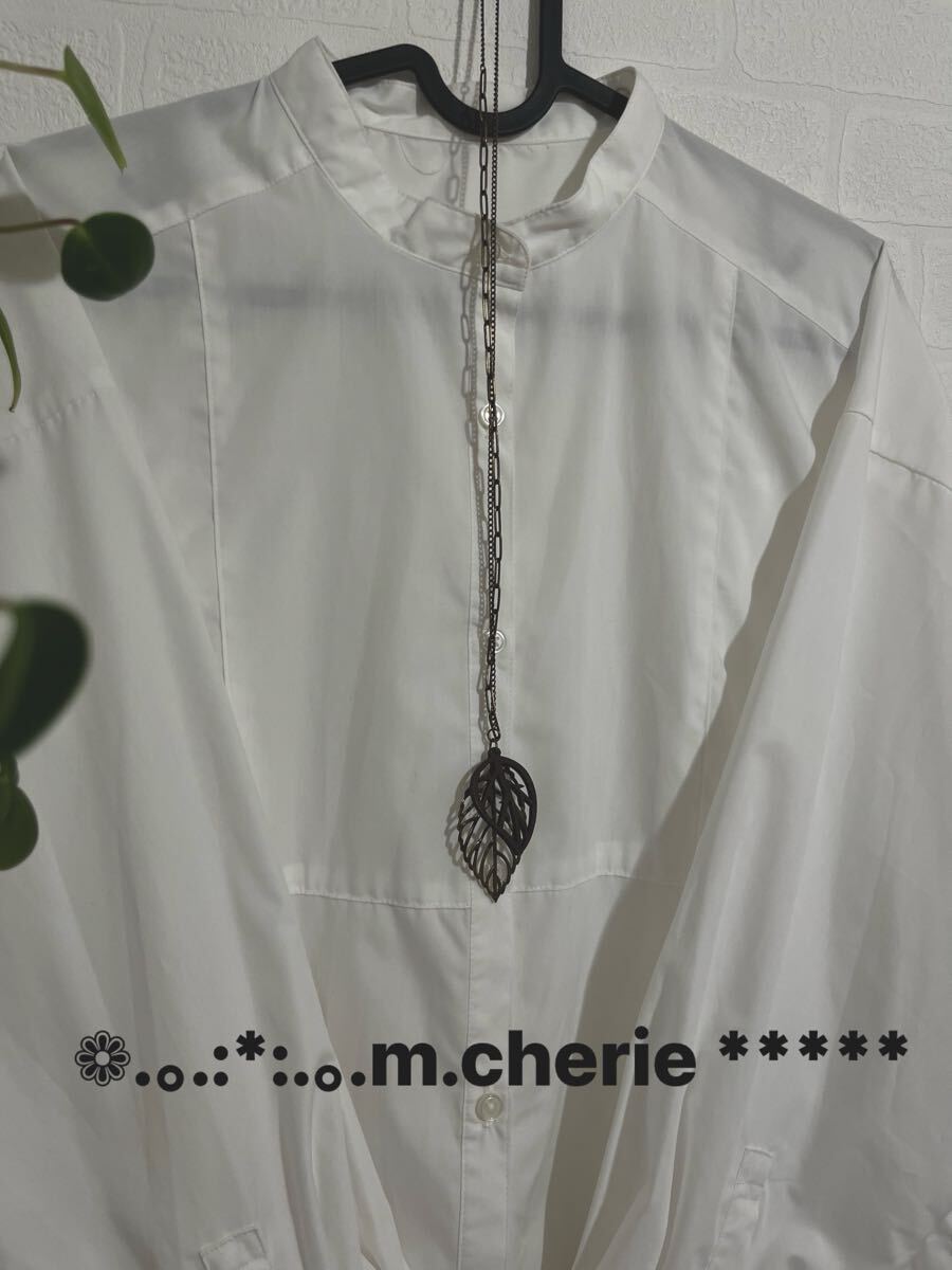 秋 白シャツ ロング GU拍卖