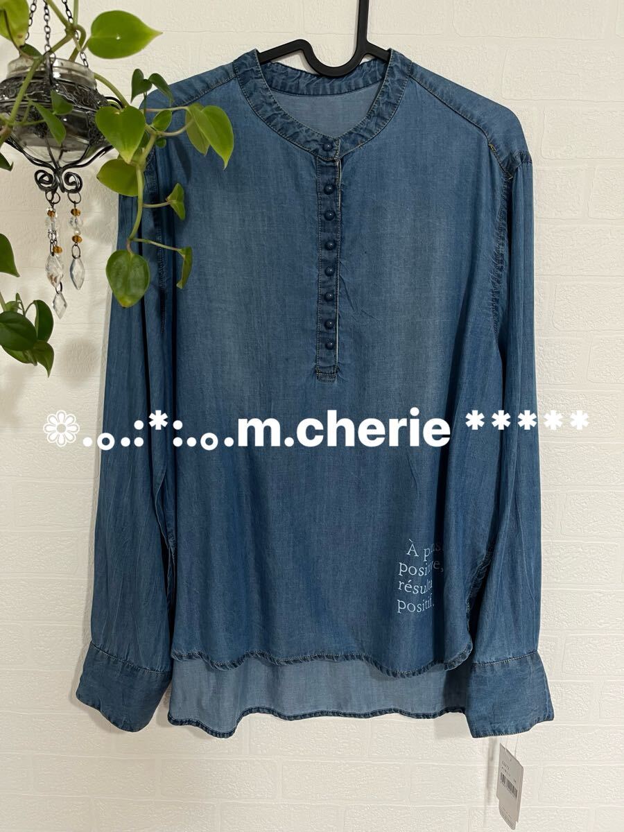 秋 デニムシャツ ロゴ英字 新品拍卖