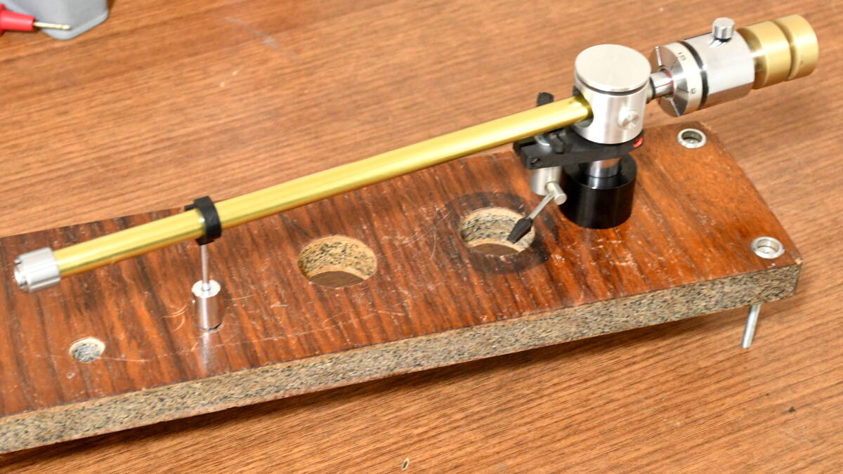 オフセット角ゼロのピュアストレート・トーンアーム ロング仕様 実行長 282mm拍卖