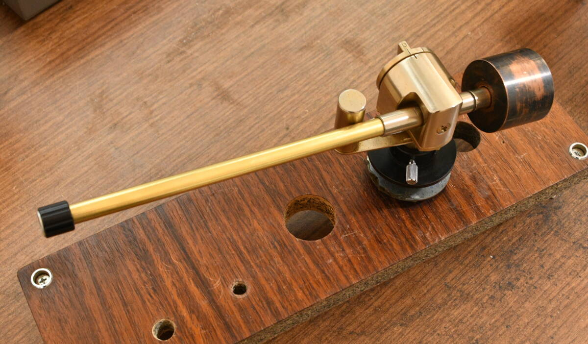 オフセット角ゼロのピュアストレート・トーンアーム ロング仕様 MA-505L、AC-4000MC寸法同様拍卖