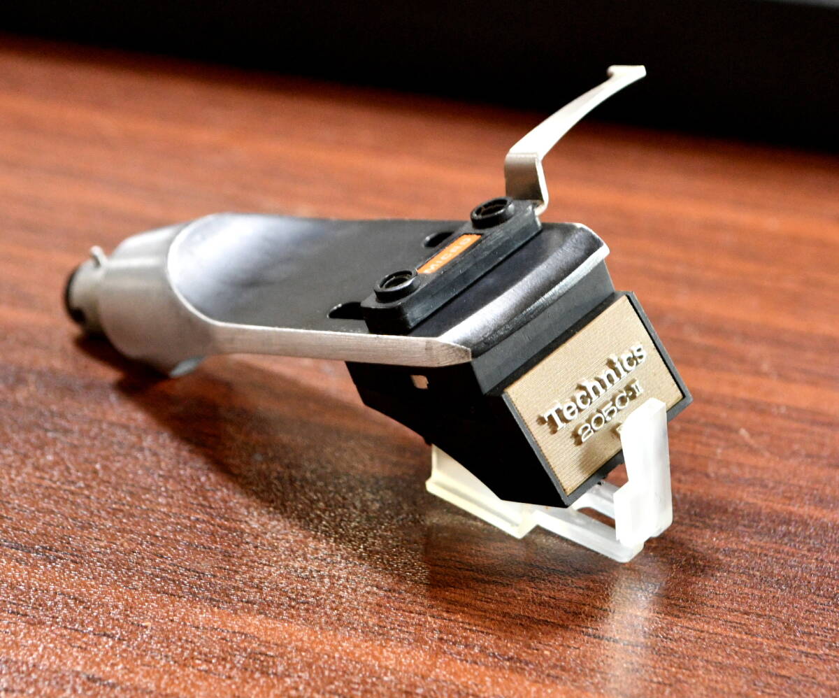 TECHNICS 205C-II MMカートリッジ MICRO SEIKI H-505ヘッドシェル付き 動作良好拍卖