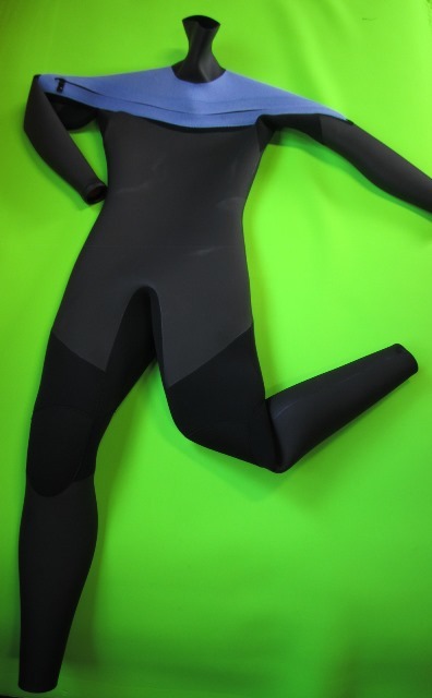ウェットスーツ工房【秀】発★3ミリフロントジップフルスーツSZ09拍卖