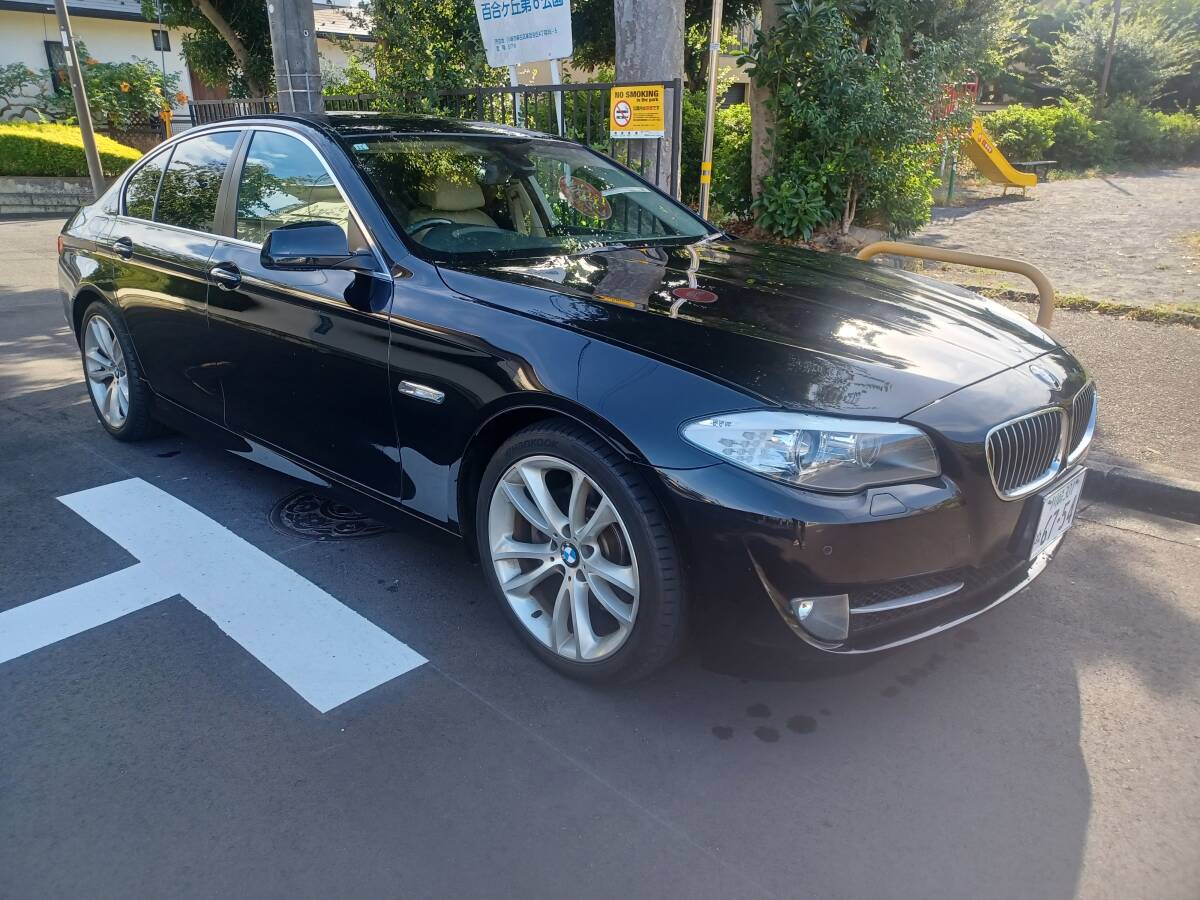 BMW 528i 平成25年 車検R8年11月 走行距離105000キロ F10後期 乗って帰れます拍卖