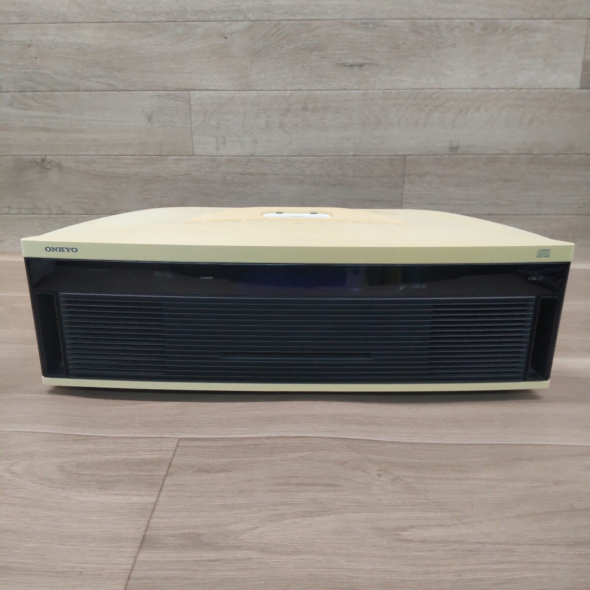 LFK-20251001-103 ONKYO オンキョー チューナー オーディオシステム CBX-Z1 CDプレイヤー オーディオ機器 音楽 iPad 現状品拍卖