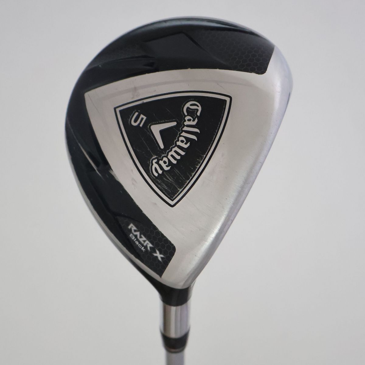 ●1円〜!キャロウェイ★RAZR(レイザー) X ブラック フェアウェイウッド 5W 19°RAZR X SERIES 55wカーボン S★日本仕様 (82504拍卖