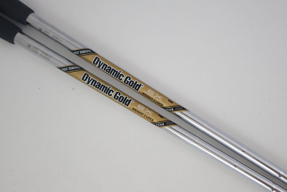 ●1円〜【ウェッジ用 2本セット!】トゥルーテンパー★DG ダイナミックゴールド EX TOUR ISSUE(ツアーイシュー)X100 シャフト(82554拍卖