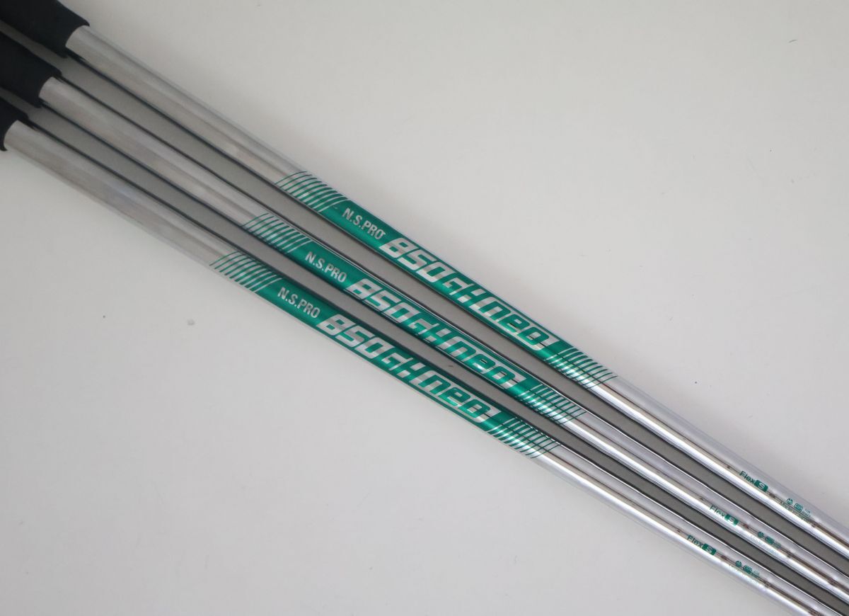 ●1円〜!【ウェッジ用 3本セット!】日本シャフト★NS PRO 850GH neoスチール S シャフト (82555拍卖