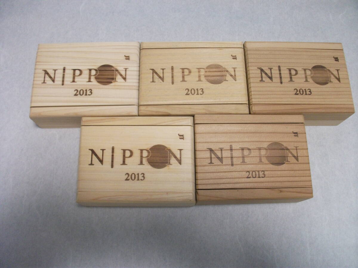 JTジッポーライター2013年当選 5品フルセット ピアニシモ・ホープ・ピース・セブンスター・メビウス拍卖