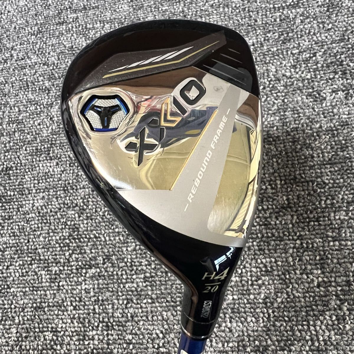 ★中古 ダンロップ ゼクシオ13 XXIO13 4番ユーティリティ(20°) MP1300【R】ヘッドカバー付拍卖