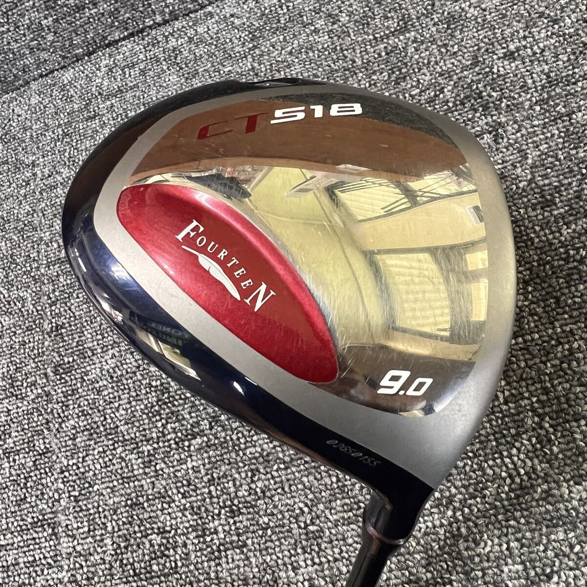 ★中古 FOURTEEN CT518 ドライバー(9°) TS717d【S】ヘッドカバー付拍卖