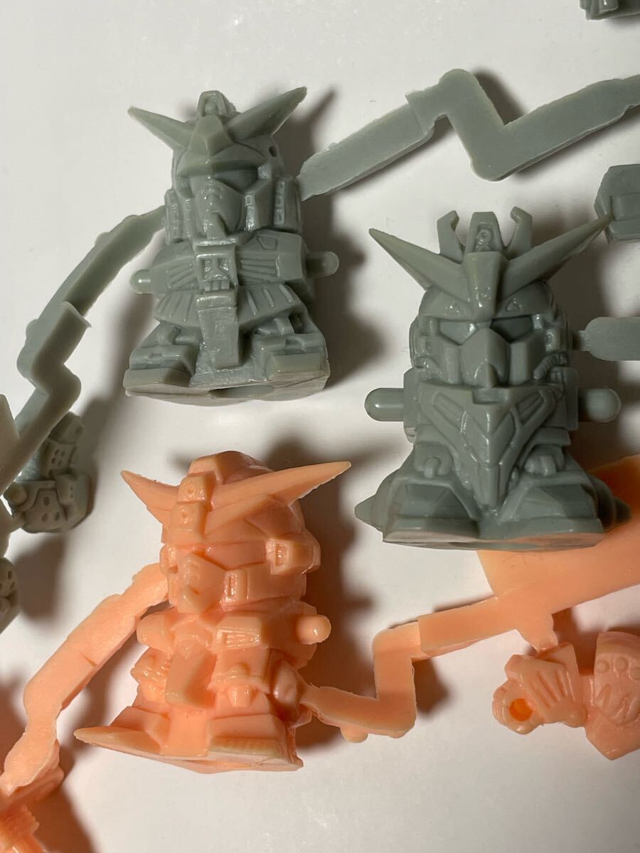 【3体セット】【パーツ未切】SDガンダム キャプテンガンダム ガンセイヴァーZ 他 ジーアームズ G-ARMS ガン消し ガシャポン戦士 拍卖