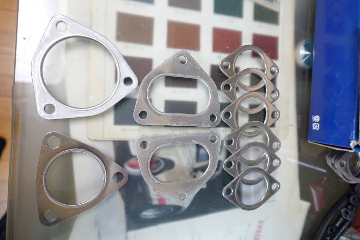 ポルシェ イグゾースト ガスケット 10ピース 1984~1989 911 新品 93011119112 93011119308 93011119206 91111119102拍卖