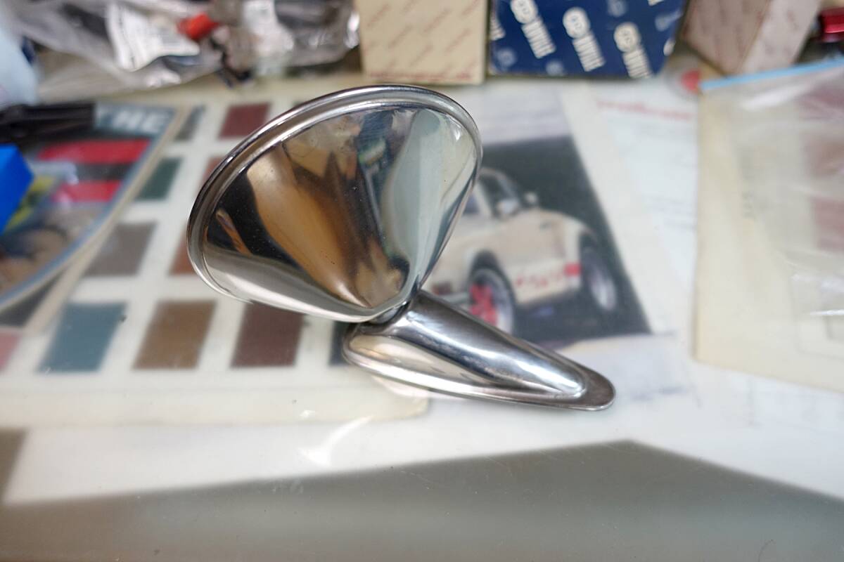 売切15 ポルシェ ナロー 911 912 サイドミラー 中古 356 B/C 911 912 1965~1969 デュラントミラー 64473111111拍卖