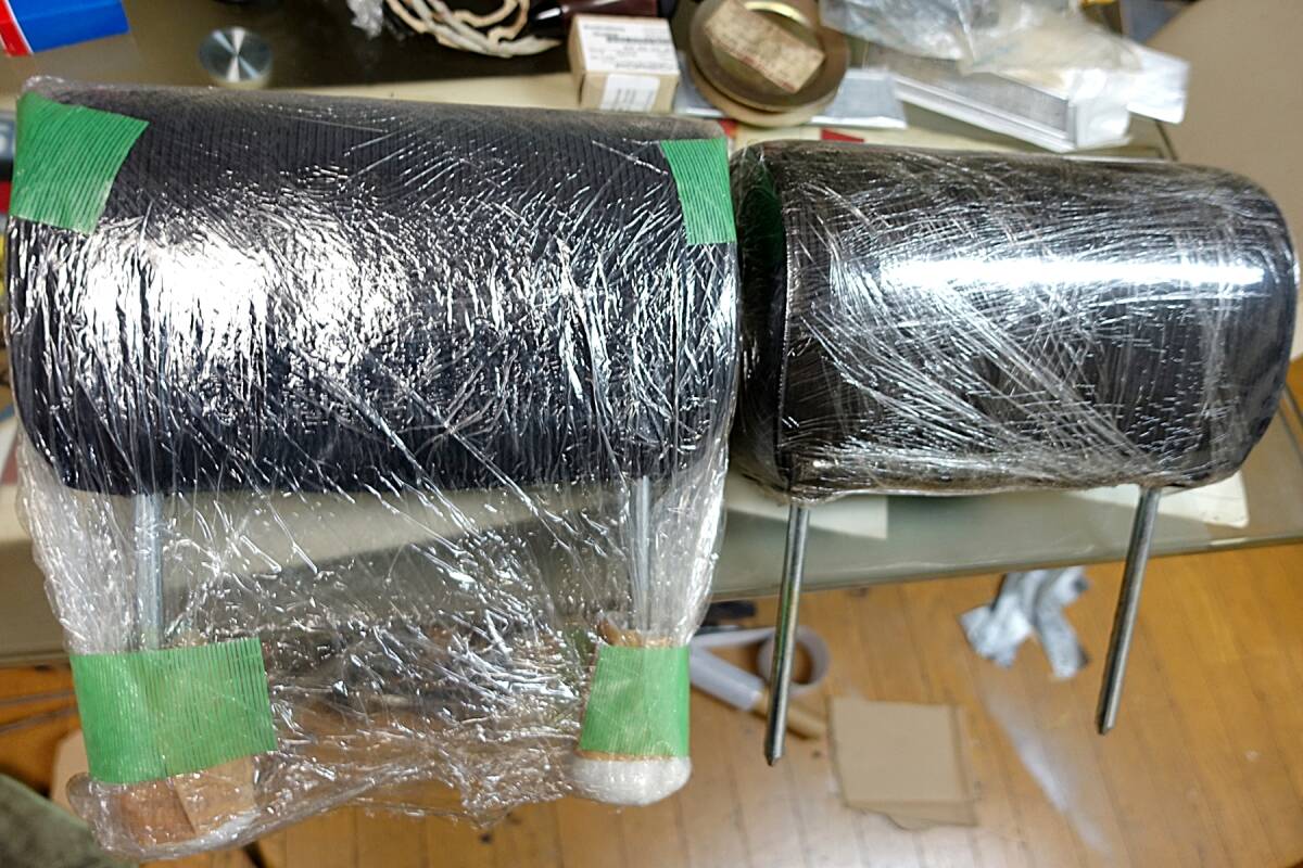 売切15 ポルシェ ナロー FG モデル 911 912 930 ヘッドレスト 新品 左右セット RS RSR 車検 拍卖