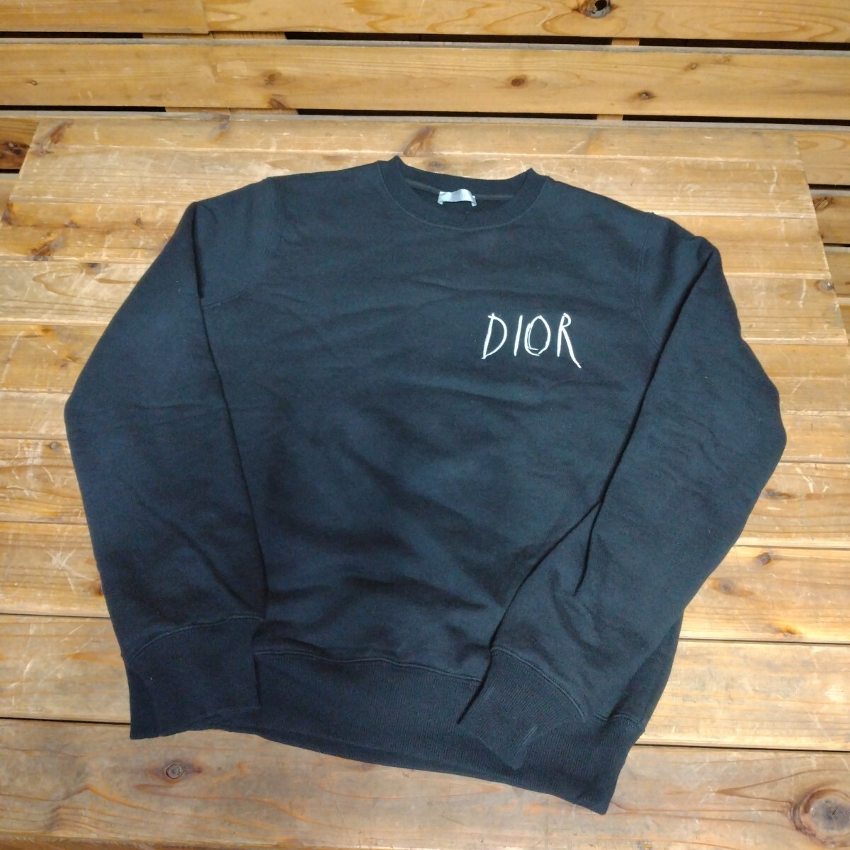 USED Christian Dior/クリスチャンディオール スウェット トレーナー S ブラック拍卖