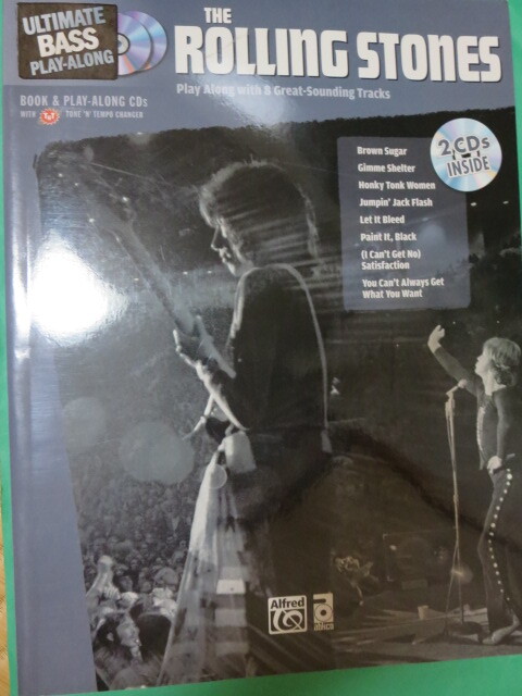 Ultimate Bass Play-along Rolling Stones 洋書 ローリング・ストーンズ拍卖