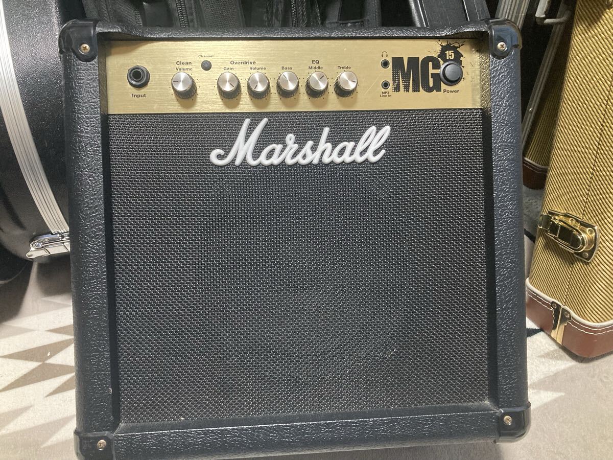 中古 Marshall コンボ アンプ MG15 マーシャル ギターアンプ拍卖