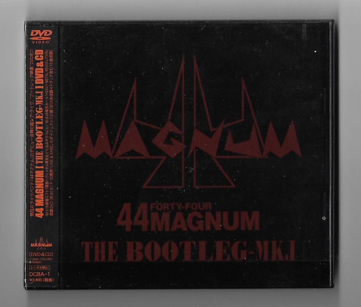 廃盤 ジャパニーズ・メタル 44 Magnum フォーティフォー・マグナム /『THE BOOTLEG-MK.I』<CD+DVD>拍卖