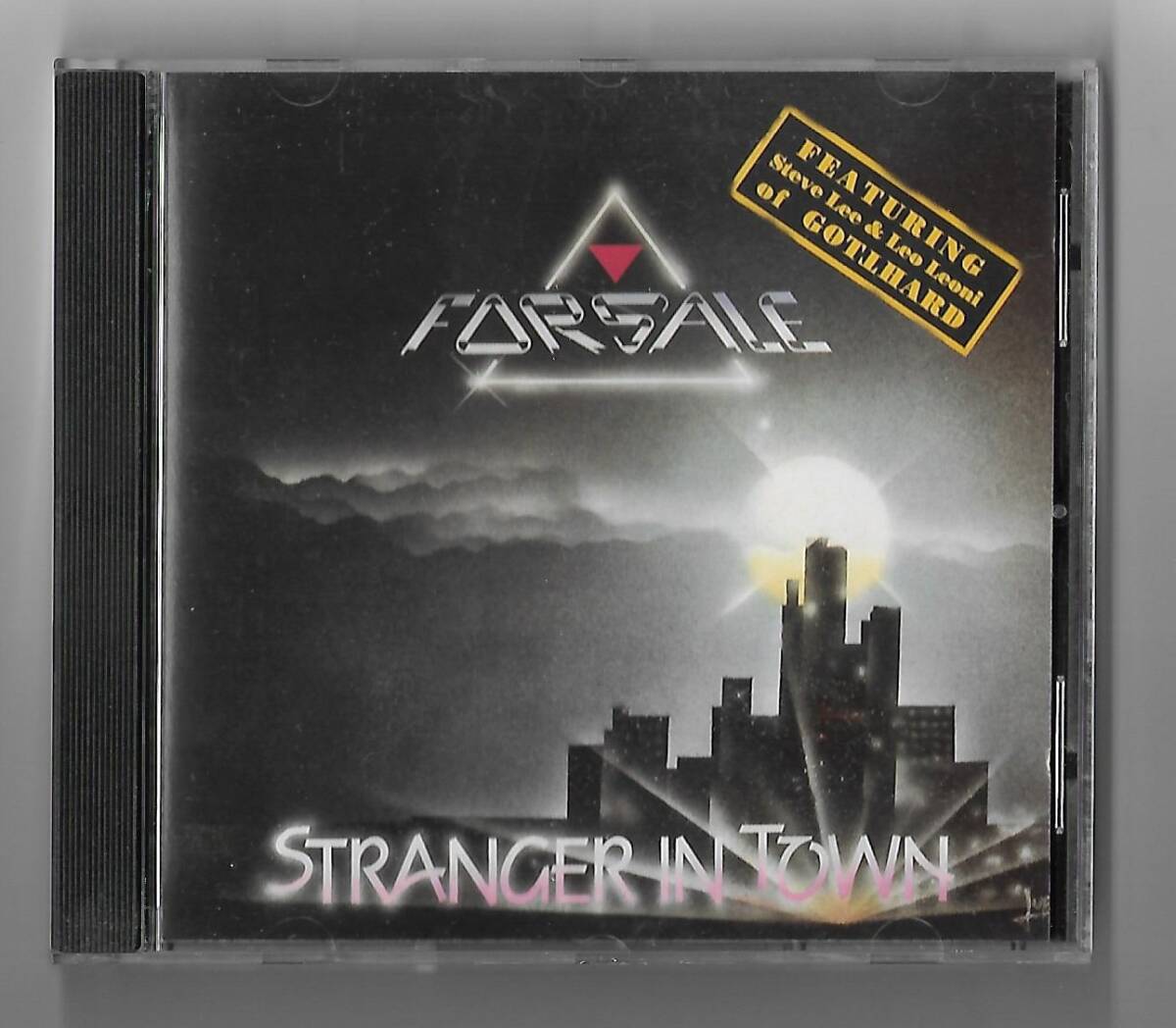 廃盤 ハード・ロック Forsale フォー・セール /『Stranger In Town』<オリジナル盤> Steve Lee Leo Leoni Gotthard拍卖