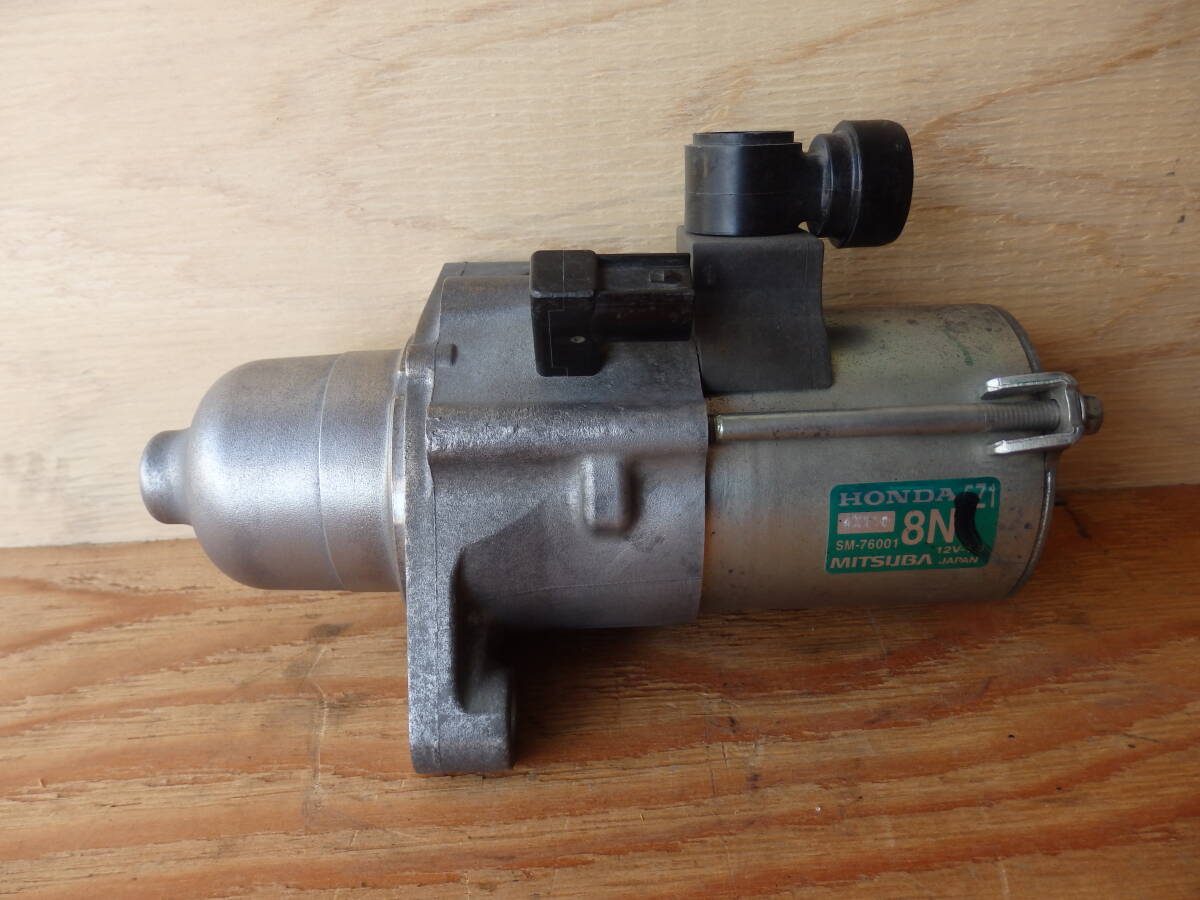 070315 ホンダ N-BOX JF2 H26年 セルモーター 参考 MITSUBA SM-76001・・・拍卖